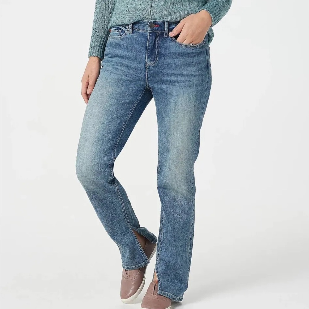 Peace Love World Regular Inside Slit Jeans size 0